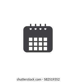 calendar icon. sign design