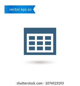 calendar. calendar icon. sign design. Vector EPS 10.