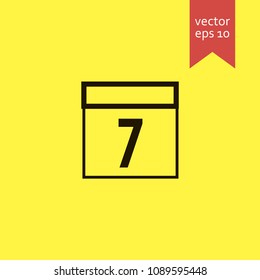 calendar. calendar icon. sign design. Vector EPS 10.