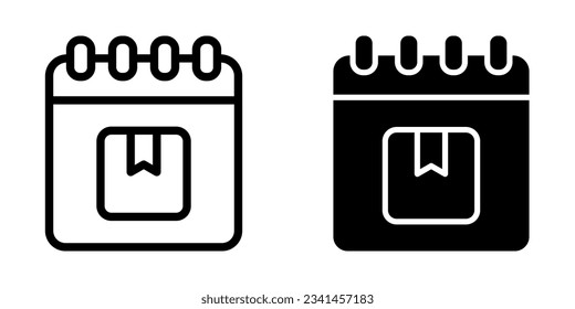 Calendar icon. sign for mobile concept and web design. vector illustration