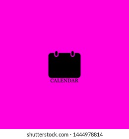 calendar icon sign signifier vector