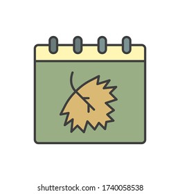 Kalendersymbol Einfaches skurriler Vektor von Unterhaltungssymbolen für i und ux, Website oder mobile Anwendungen