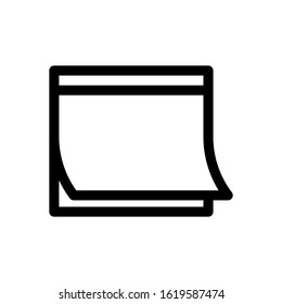 Calendar icon from stationery icon set