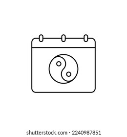the calendar icon is suitable for your web, apk or project with a chinese new year theme