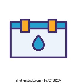calendar icon in a sunny spring