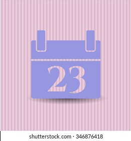 Calendar icon or symbol
