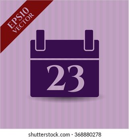 Icono de calendario o símbolo
