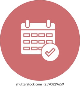 Calendar Icon Symbol Art Sign