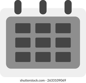 Calendar Icon Symbol Art Sign