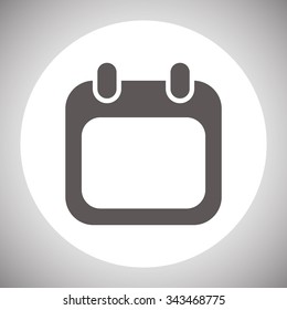 Calendar icon symbol vector