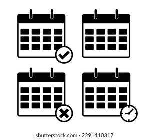 calendar icon, calendar symbol, vector file
