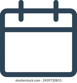 Calendar icon symbol vector image