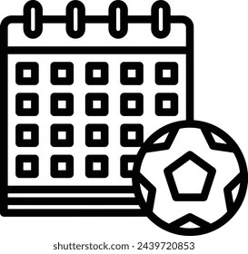 Calendar icon symbol vector image