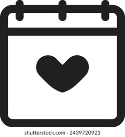 Calendar icon symbol vector image