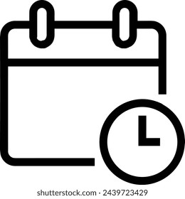 Calendar icon symbol vector image