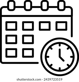 Vektorgrafik des Kalendersymbol