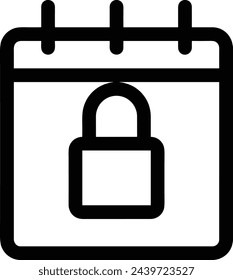 Calendar icon symbol vector image