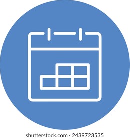 Calendar icon symbol vector image