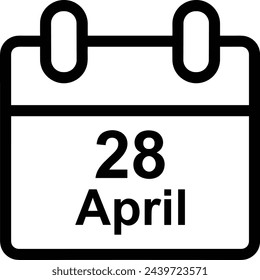 Calendar icon symbol vector image