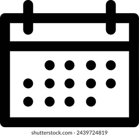 Vektorgrafik des Kalendersymbol