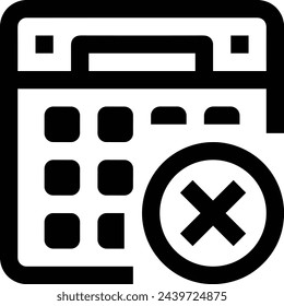 Calendar icon symbol vector image