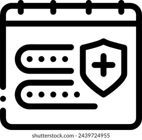 Calendar icon symbol vector image