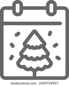 Símbolo de icono de calendario imagen vectorial