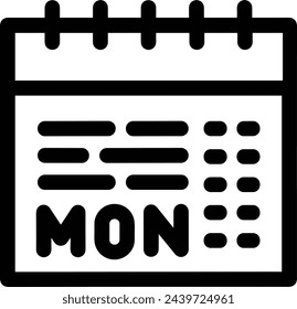 Calendar icon symbol vector image
