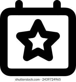Calendar icon symbol vector image