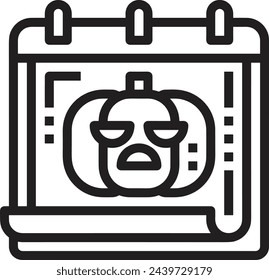 Calendar icon symbol vector image