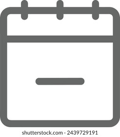 Calendar icon symbol vector image