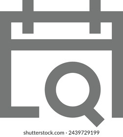 Calendar icon symbol vector image