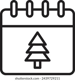 Calendar icon symbol vector image