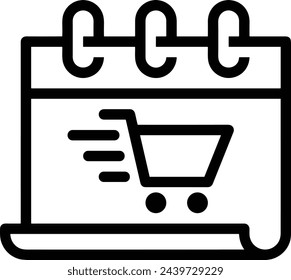 Calendar icon symbol vector image