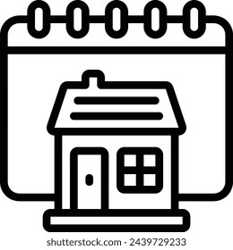 Vektorgrafik des Kalendersymbol