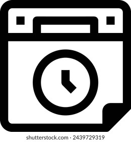 Vektorgrafik des Kalendersymbol