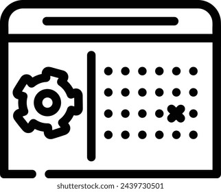 Calendar icon symbol vector image