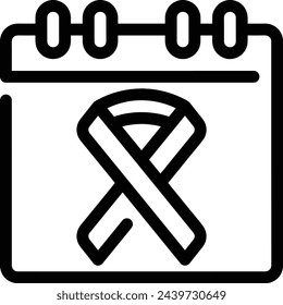 Vektorgrafik des Kalendersymbol