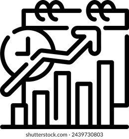 Calendar icon symbol vector image