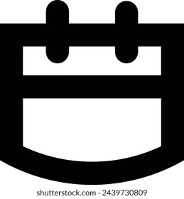 Calendar icon symbol vector image