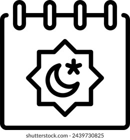 Calendar icon symbol vector image