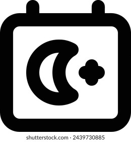 Calendar icon symbol vector image