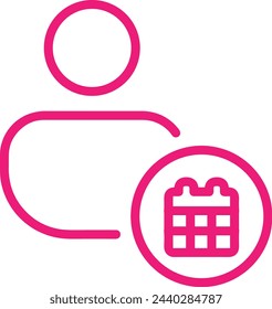 Calendar icon symbol vector image