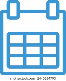 Calendar icon symbol vector image