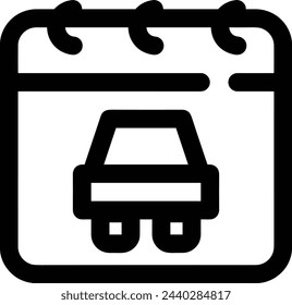 Símbolo de icono de calendario imagen vectorial