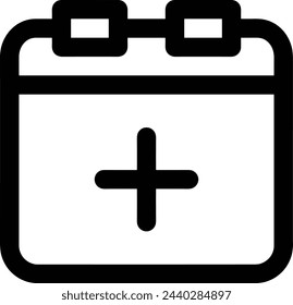 Calendar icon symbol vector image