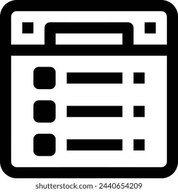 Calendar icon symbol vector image
