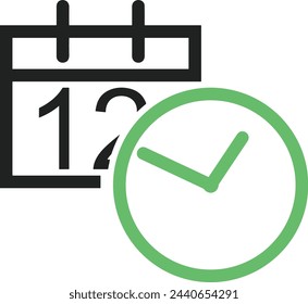 Calendar icon symbol vector image