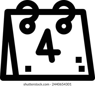 Vektorgrafik des Kalendersymbol