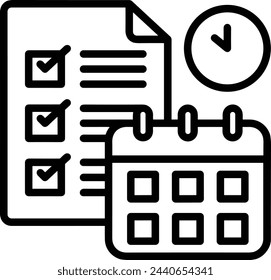 Calendar icon symbol vector image